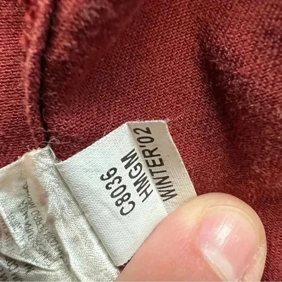 Harley-Davidson Shirt Long Sleeve Red Embroidered Logo Motorcycle Pocket Men L - Picture 4 of 14